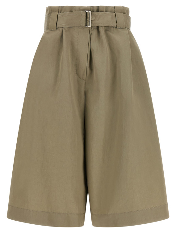 Бермуды, шорты BRUNELLO CUCINELLI Bag waist bermuda shorts (ML598P9118C3469) #1