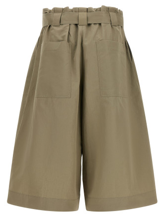 Бермуды, шорты BRUNELLO CUCINELLI Bag waist bermuda shorts (ML598P9118C3469) #