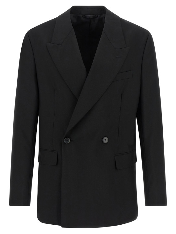 Блейзер MFPEN Double-breasted blazer (M126040BLACKTROPICALWOOL) #1