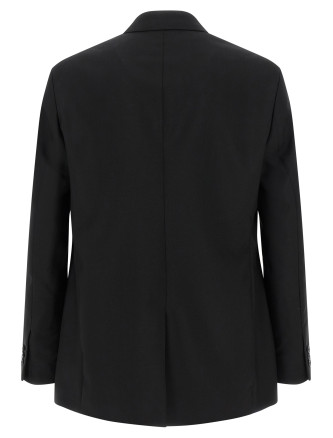 Блейзер MFPEN Double-breasted blazer (M126040BLACKTROPICALWOOL) #