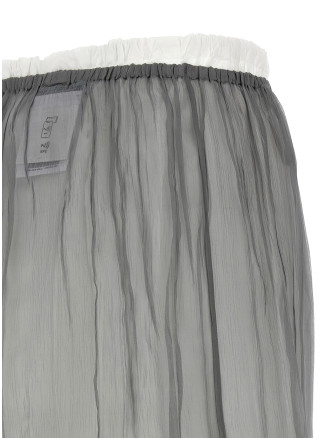 Миди PRADA Chiffon skirt (P172ZRSOOO18QLF0024) #