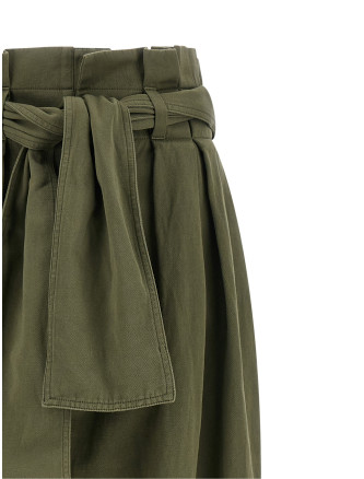 Брюки BALMAIN High waist pants (GF0PQ285CG647EC) #