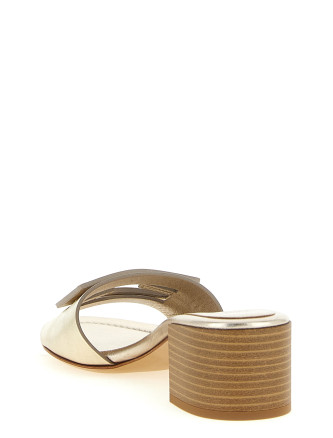 Босоножки на среднем каблуке FENDI 'Baguette' (8R8862AY1RF0VF1) #