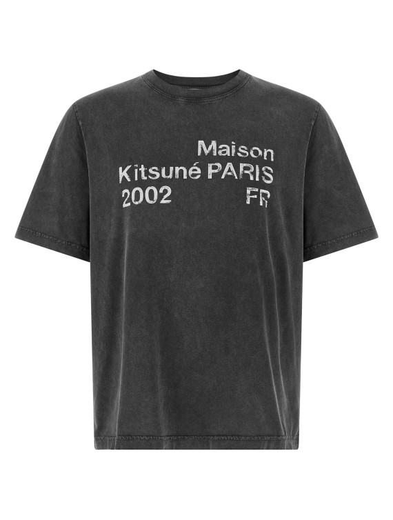 Футболка MAISON KITSUNE 'Maison Kitsuné Paris 2002' (PM00124KJ70360519) #1