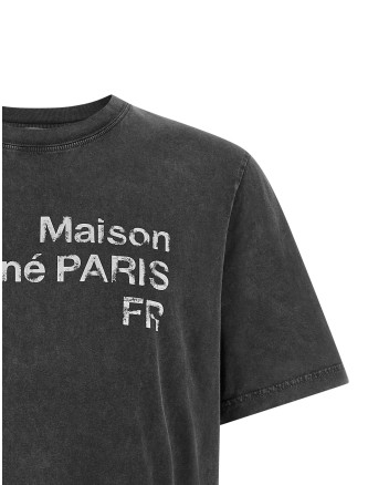 Футболка MAISON KITSUNE 'Maison Kitsuné Paris 2002' (PM00124KJ70360519) #