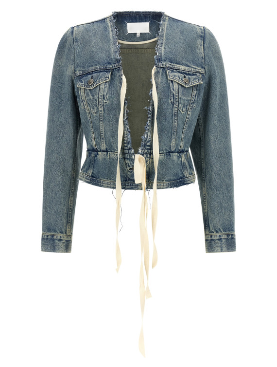 Джинсовая куртка MAISON MARGIELA Raw cut hem denim jacket (S29AM0412M30066962) #1