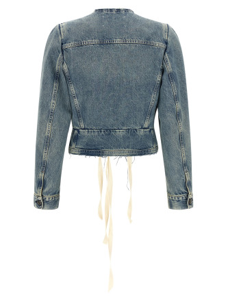 Джинсовая куртка MAISON MARGIELA Raw cut hem denim jacket (S29AM0412M30066962) #