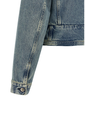 Джинсовая куртка MAISON MARGIELA Raw cut hem denim jacket (S29AM0412M30066962) #