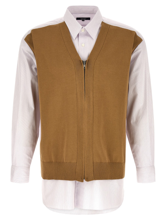 Cardigan insert shirt (HQB0102) #1