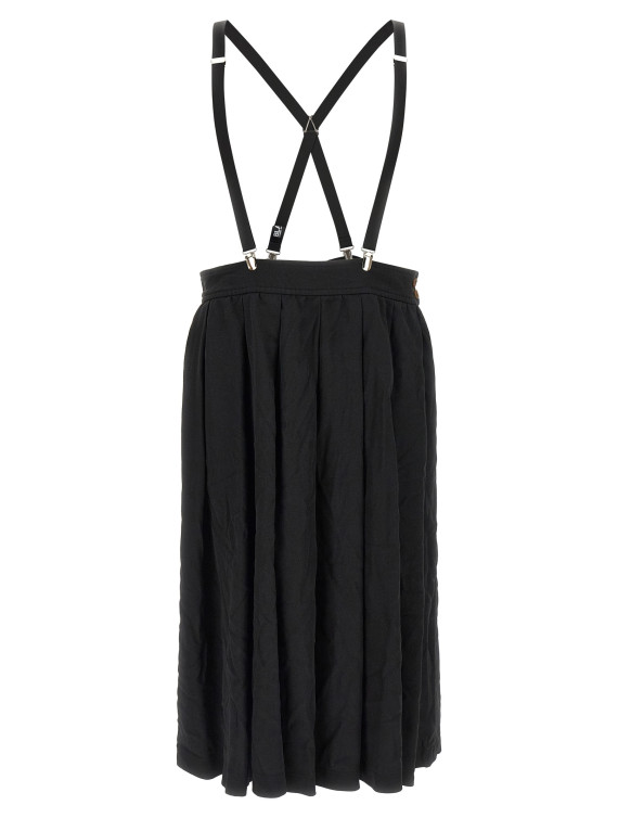 Юбка COMME DES GARCONS BLACK Suspender skirt (1QS0021) #1