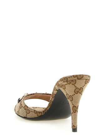 Босоножки на высоком каблуке GUCCI 'Morsetto' (853671KY9809744) #