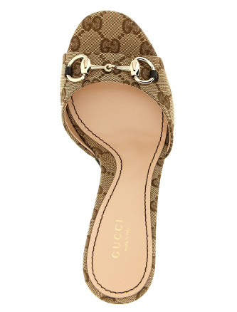 Босоножки на высоком каблуке GUCCI 'Morsetto' (853671KY9809744) #