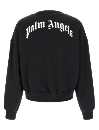 Толстовка PALM ANGELS 'Back Curved Logo' (PMBA08JS26FLE00410031003) #