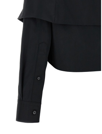 Көйлек, блузка BALENCIAGA Crop shirt off the shoulder (872123TUM201000) #