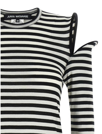 Футболка JUNYA WATANABE Sculptural shoulder t-shirt (JQT0221) #