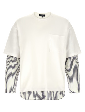Футболка COMME DES GARҪONS HOMME Shirt insert t-shirt