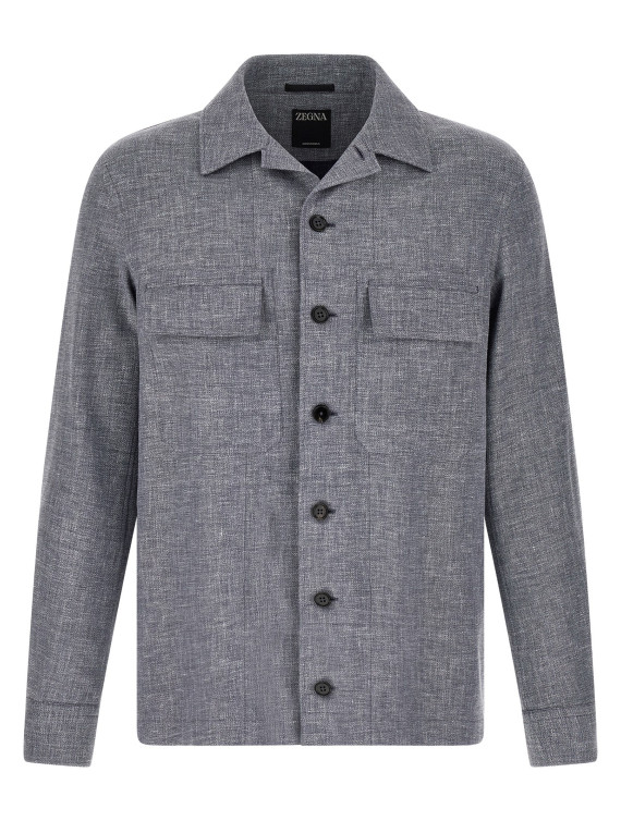 Рубашка, блузка ZEGNA 'Crossover' (UHV22A3SOT6B422) #1