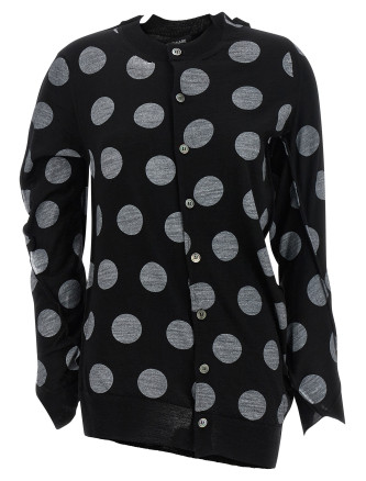 Свитер, кардиган JUNYA WATANABE Polka dot maxi cardigan