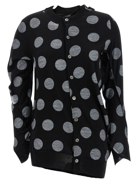 Свитер, кардиган JUNYA WATANABE Polka dot maxi cardigan (JQN0201) #1