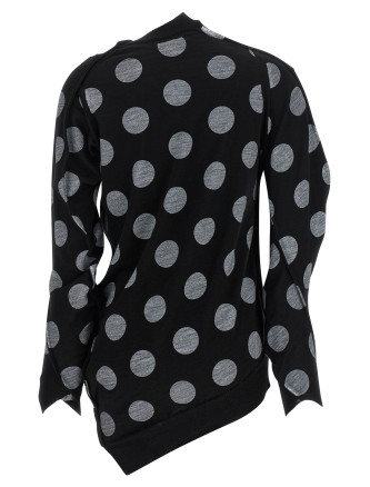 Свитер, кардиган JUNYA WATANABE Polka dot maxi cardigan (JQN0201) #