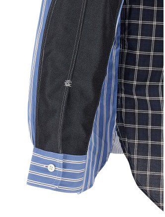 Көйлек, блузка JUNYA WATANABE Patchwork shirt (WQB0231) #