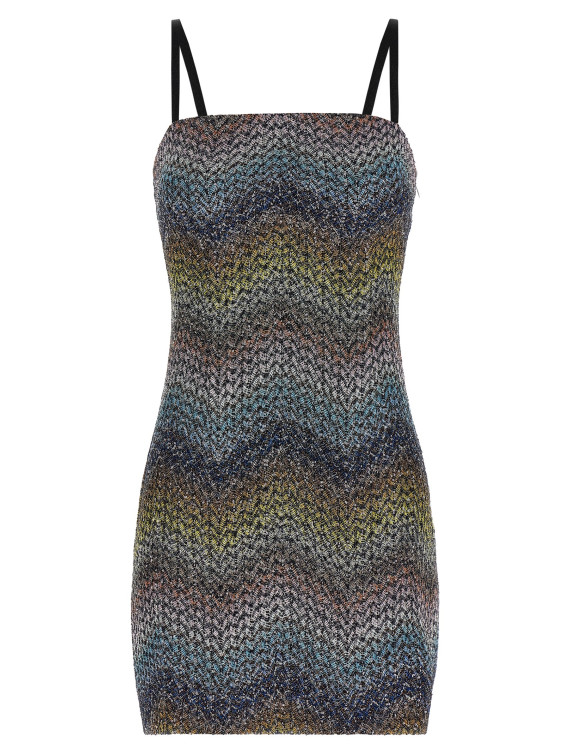 Мини MISSONI Lamé viscose dress (DS26SG2JBC0065SMSNS) #1