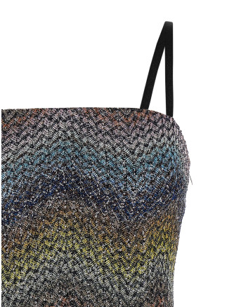 Мини MISSONI Lamé viscose dress (DS26SG2JBC0065SMSNS) #