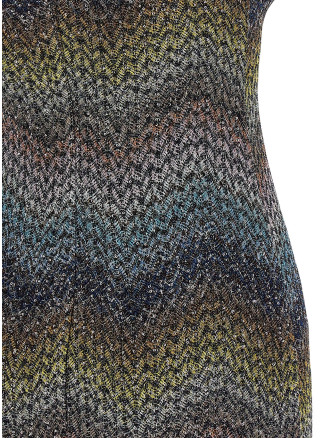 Мини MISSONI Lamé viscose dress (DS26SG2JBC0065SMSNS) #