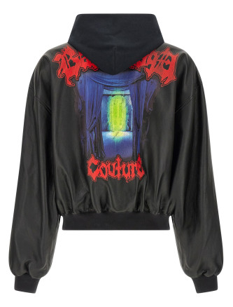 Кожаная куртка BALENCIAGA 'Salon de Couture' (869697TUS061000) #