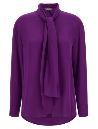 Рубашка, блузка BALENCIAGA Shirt with scarf