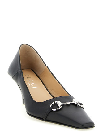 Каблуки средней высоты GUCCI 'Vittoria' (862776BKO001000) #