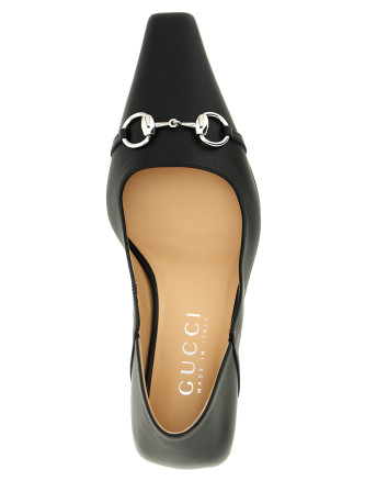 Каблуки средней высоты GUCCI 'Vittoria' (862776BKO001000) #