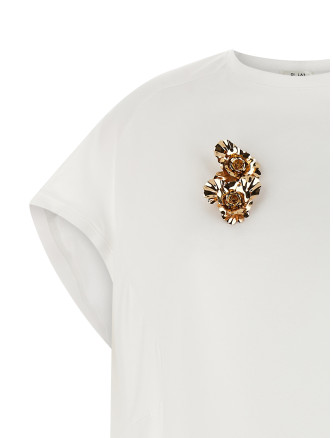 Футболка DI.LA3 PARI' Double pin t-shirt (T92AVORIO) #