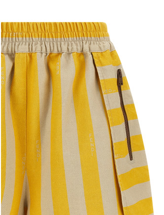 Бермуды, шорты FENDI Pequin striped shorts (FLP896AOHUF1W0T) #