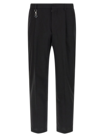 Брюки PRADA Logo keyring pants