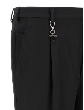 Брюки PRADA Logo keyring pants (UP0419SOOO19AMF0002) #