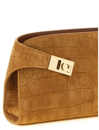 Сумка через плечо FERRAGAMO 'Hug' (792846NATURALE) #