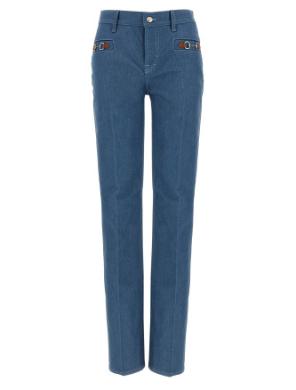 Джинсы GUCCI 'Morsetto'