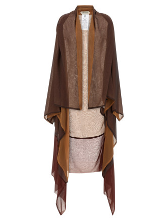 Свитер, кардиган ALBERTA FERRETTI Chiffon cardigan