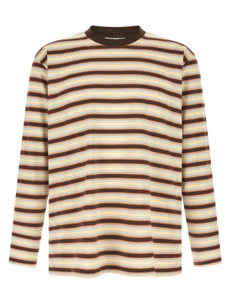 Футболка AURALEE Gradient stripes t-shirt