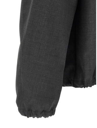 Повседневная куртка AURALEE Tropical wool jacket (A26SB02WBTOPCHARCOAL) #