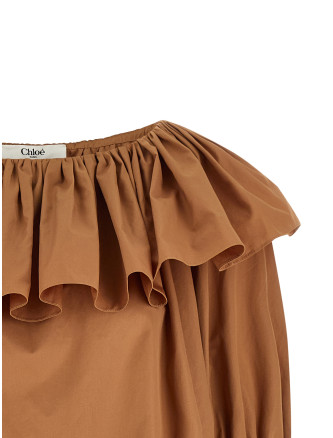 Рубашка, блузка CHLOÉ Ruffle blouse (CH26UH10114426U) #