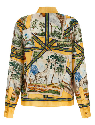 Рубашка, блузка GUCCI Silk shirt (856090ZAUK67313) #