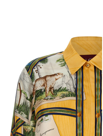 Рубашка, блузка GUCCI Silk shirt (856090ZAUK67313) #