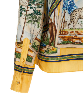 Рубашка, блузка GUCCI Silk shirt (856090ZAUK67313) #