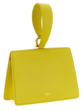 Клатч FERRAGAMO Mini clutch (792849ANTIQUEYELLOW) #