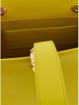 Клатч FERRAGAMO Mini clutch (792849ANTIQUEYELLOW) #