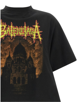 Футболка BALENCIAGA 'Balenciaga Sacré Cœur' (871740TUVE41000) #