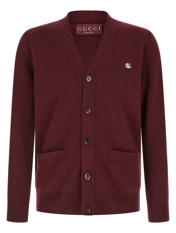 Свитер, кардиган GUCCI 'Doppia G' (815009XKFAU6013) #1