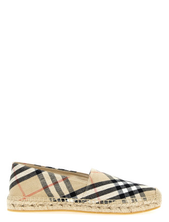 Эспадрильи BURBERRY Check espadrilles